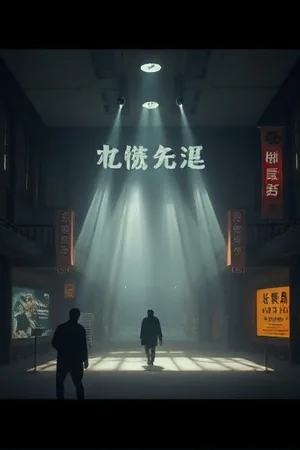 《琥珀协议》竖版封面，冷色调实验舱内的人物剪影